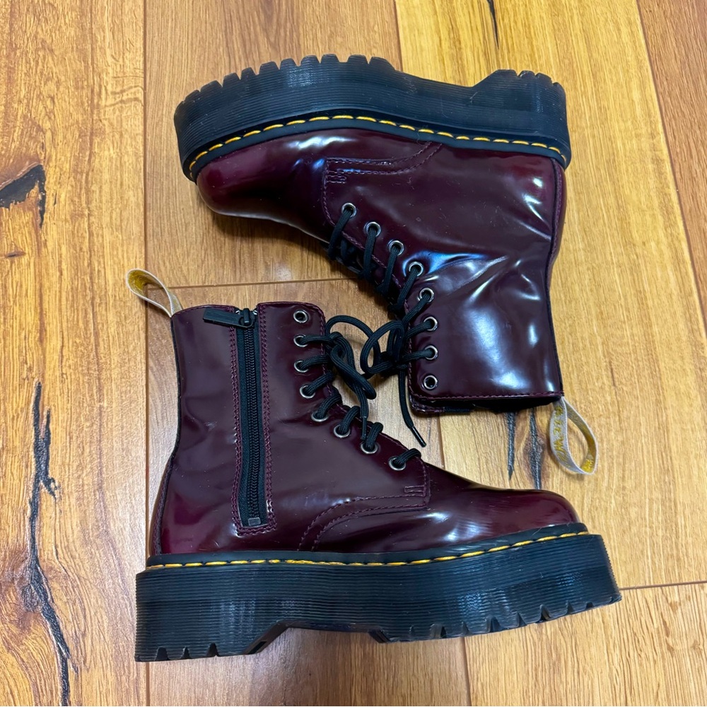 Dr Martens Cherry Jadon Boots 6